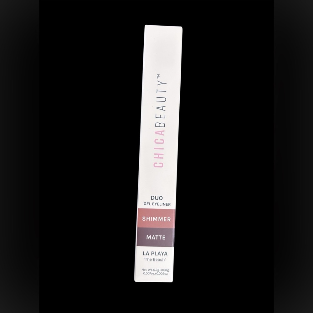 CHIICA BEAUTY Duo Gel Eyeliner - La Playa (Shimmer & Matte)